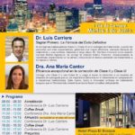 En Santiago de Chile se celebró el Simposio Internacional de ortodoncia Dr. Luis Carriere organizado por Henry Schein Orthodontics con la participación de la Dra. Ana María Cantor que presentó la conferencia "Eficiencia excepcional en la corrección de clase II y clase III”. (Junio 2018)