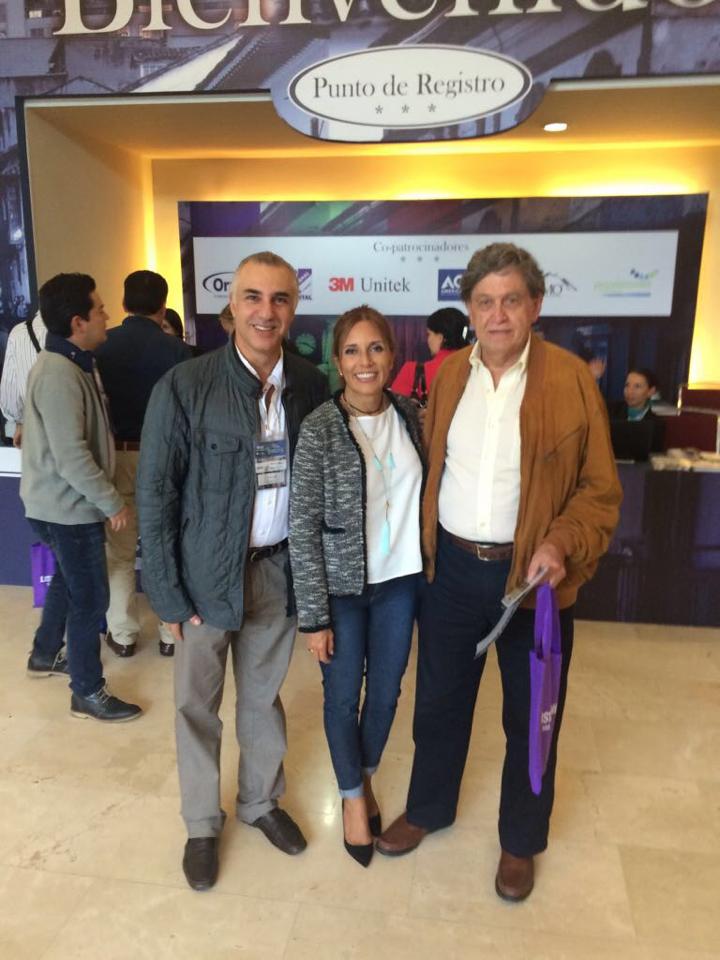 En el Congreso Anual de la Sociedad Colombiana de Ortodoncia en Bogotá, Colombia. (Septiembre de 2016)