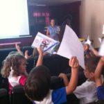 Los peques de la Escuela de Música Virgen del Rocío aprendiendo sobre salud dental en el Taller del Ratón Pérez de Odontokids. (Junio 2016)